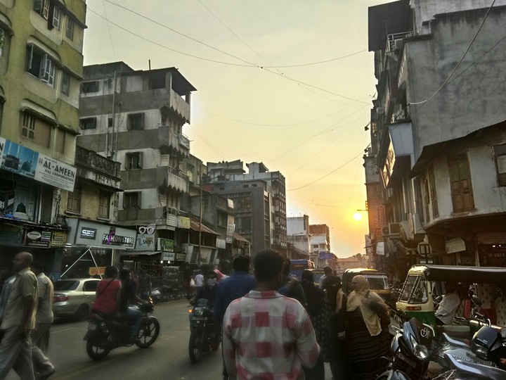 A busy street