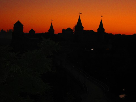 sunset castle