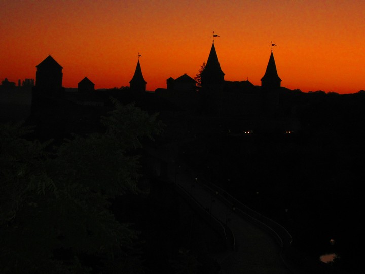 sunset castle