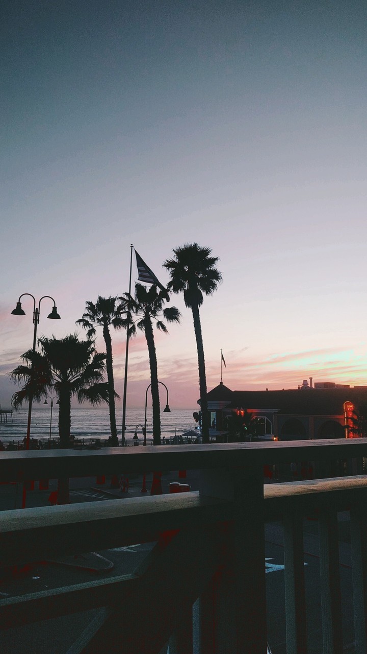 Sunset at the beach