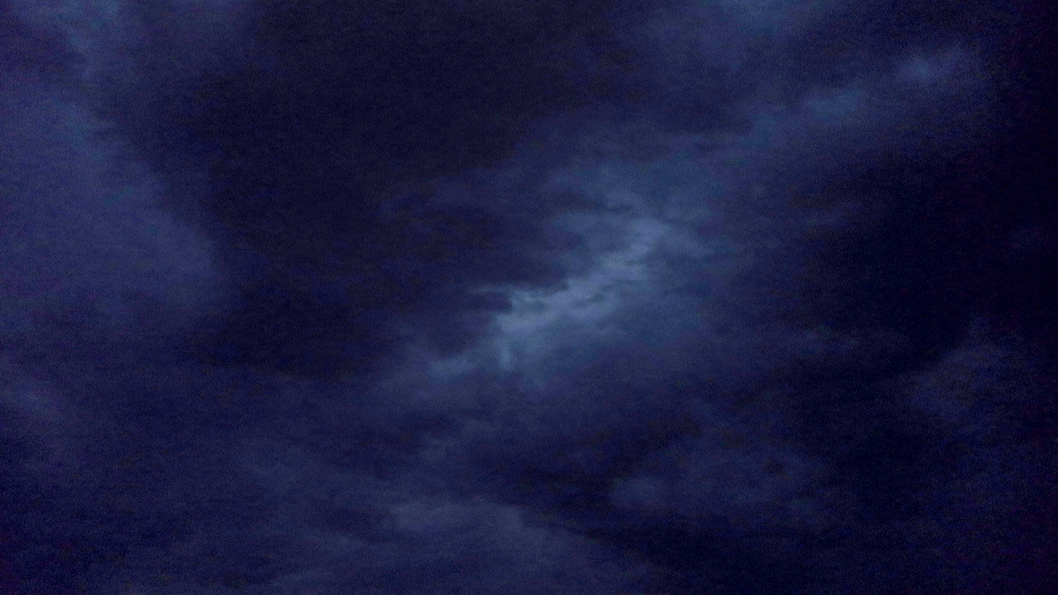 Sky with flash