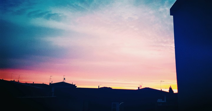 Paceful sunrise