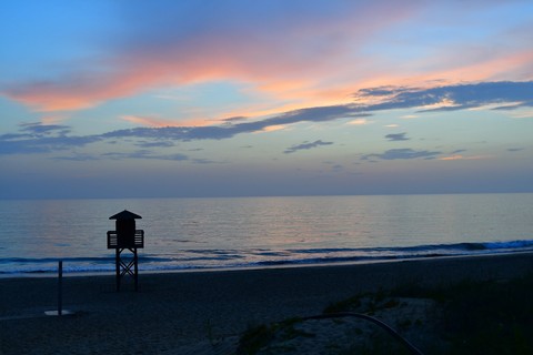 puesta de sol