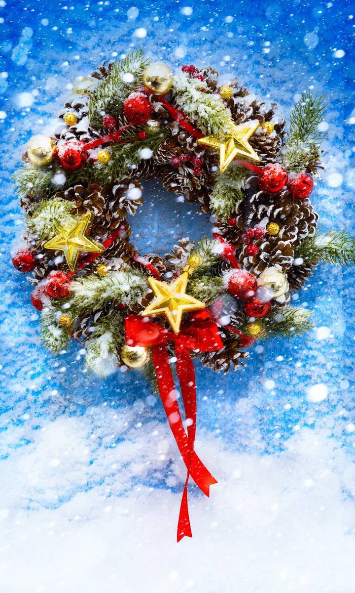 Star Christmas wearth