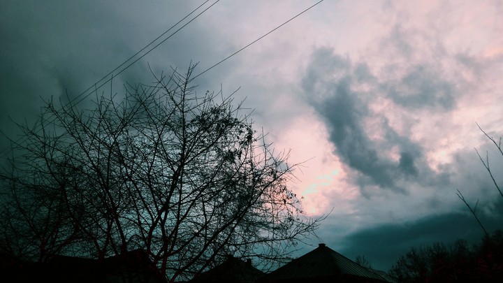 cloudy day