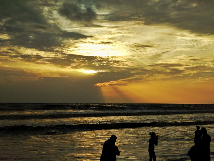 Beach sunset