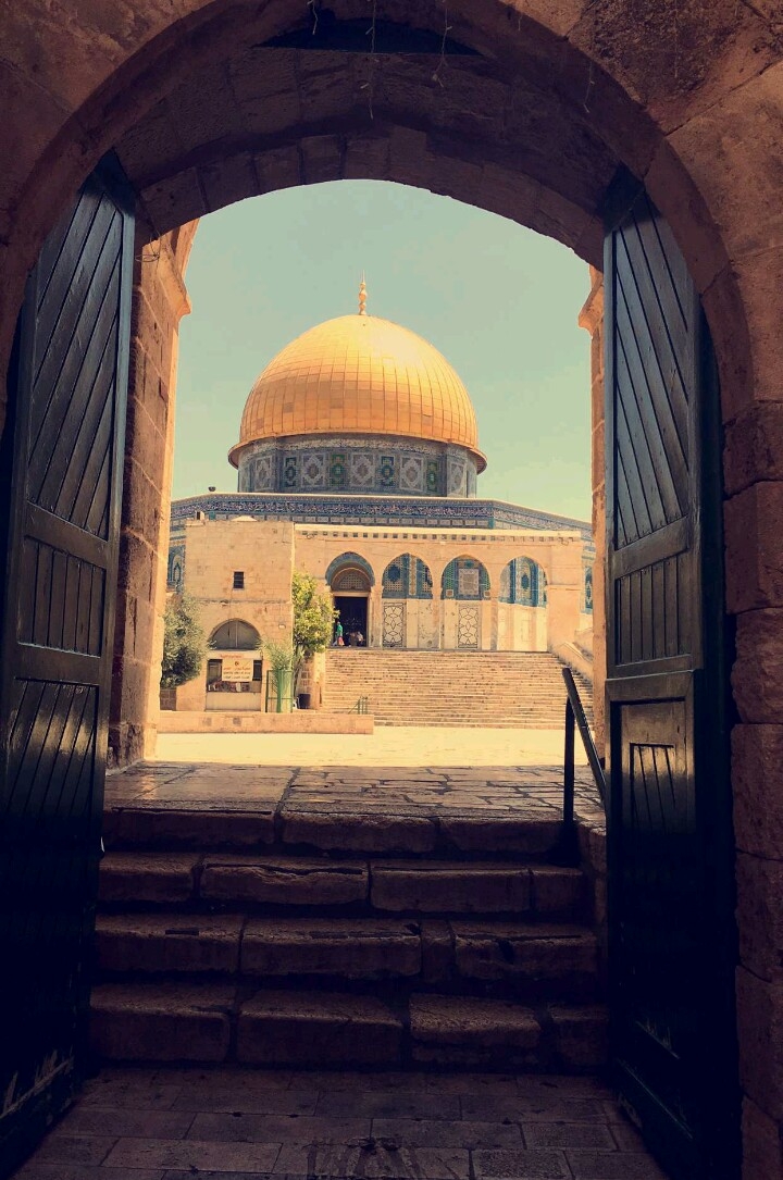 dom of the rock _ jerusalem ❤