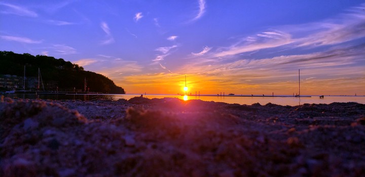 sunset bay