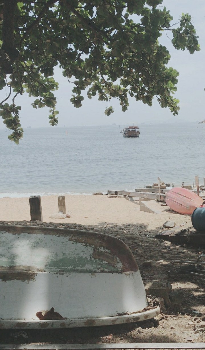 beach and boat