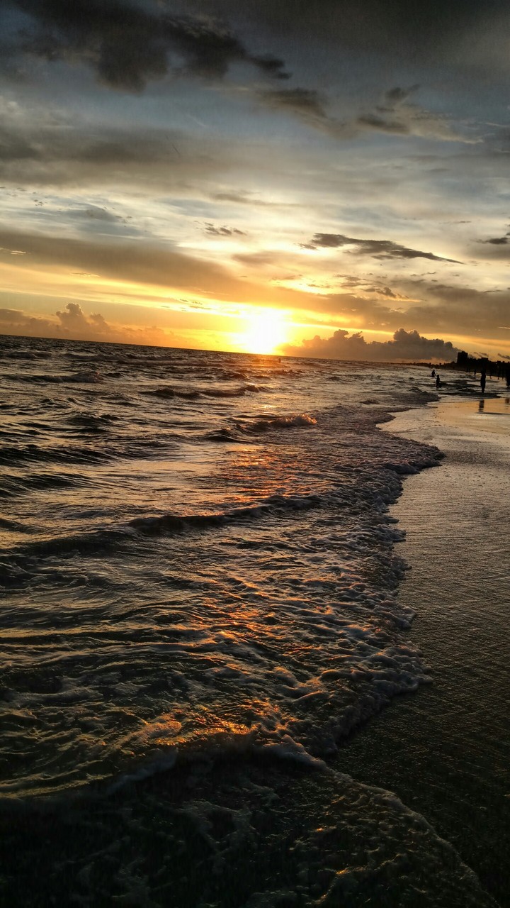 Sunset at Sarasota Beach