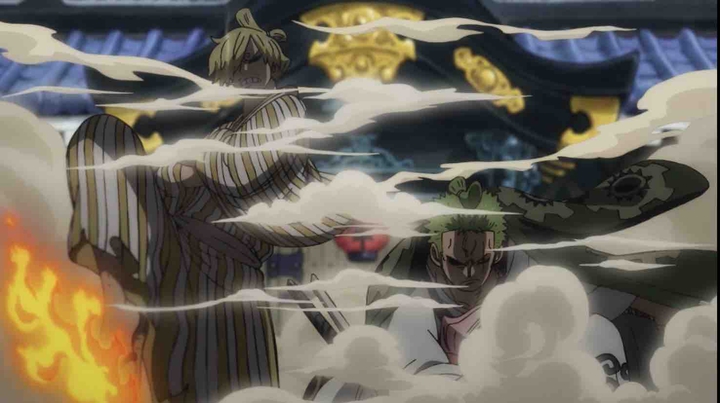 Sanji and Zoro