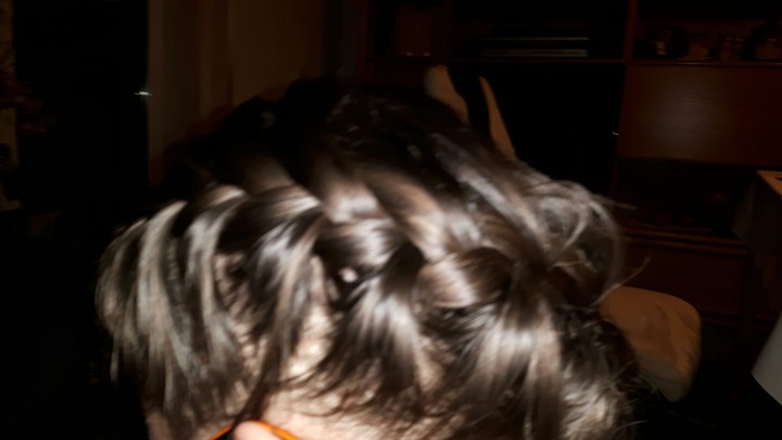 Haare gestylt