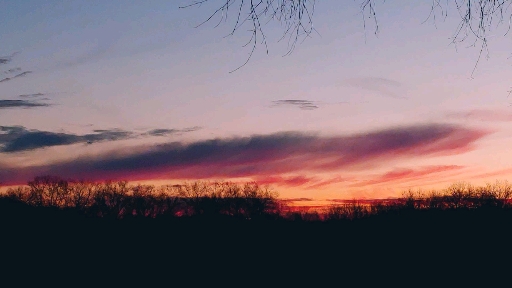 Monday's sunrise