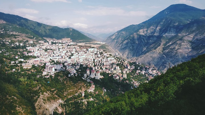 Artvin şehir manzarası
