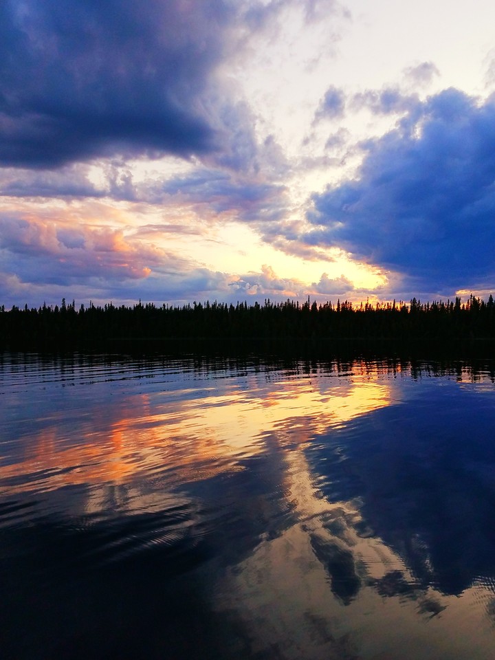 Sunset on the Lake