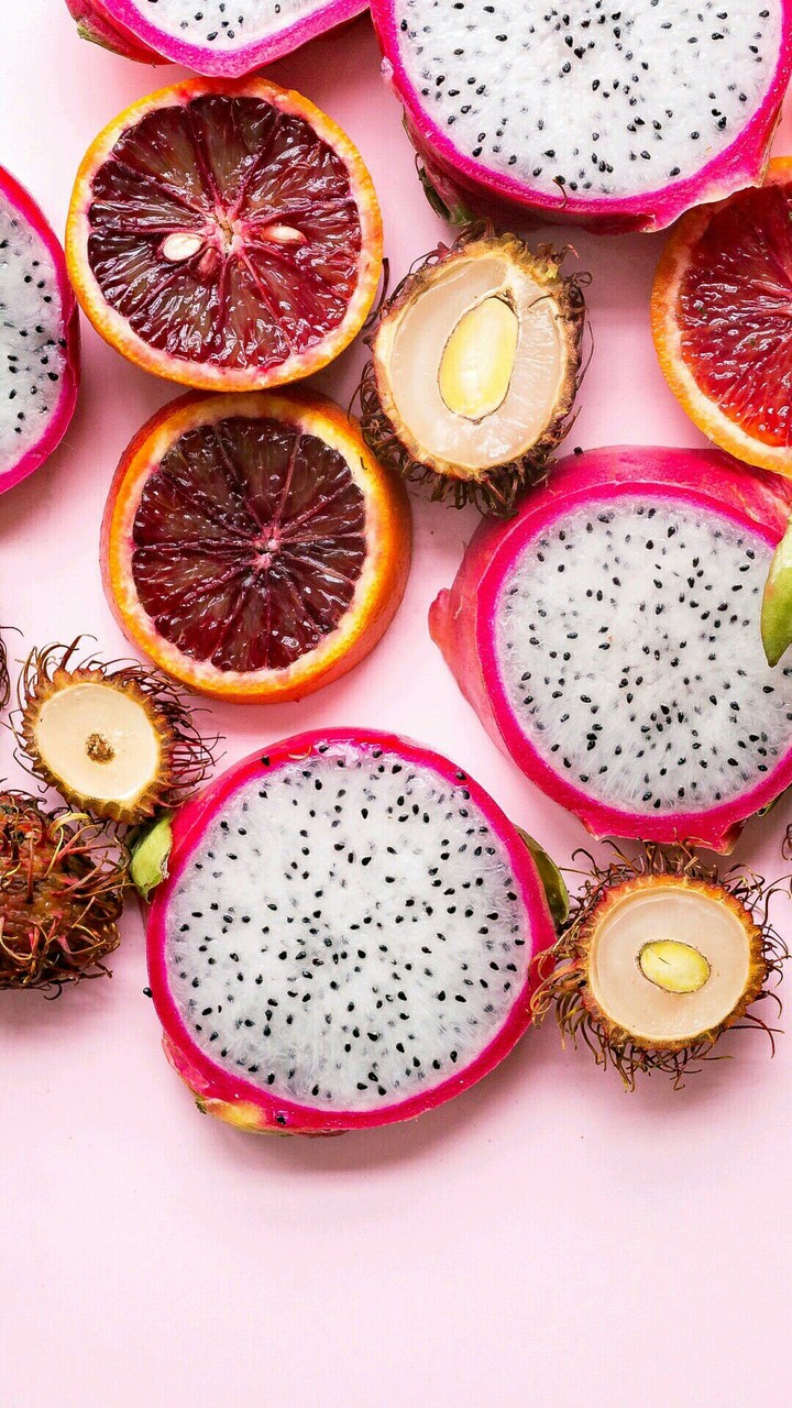 pink fruit
