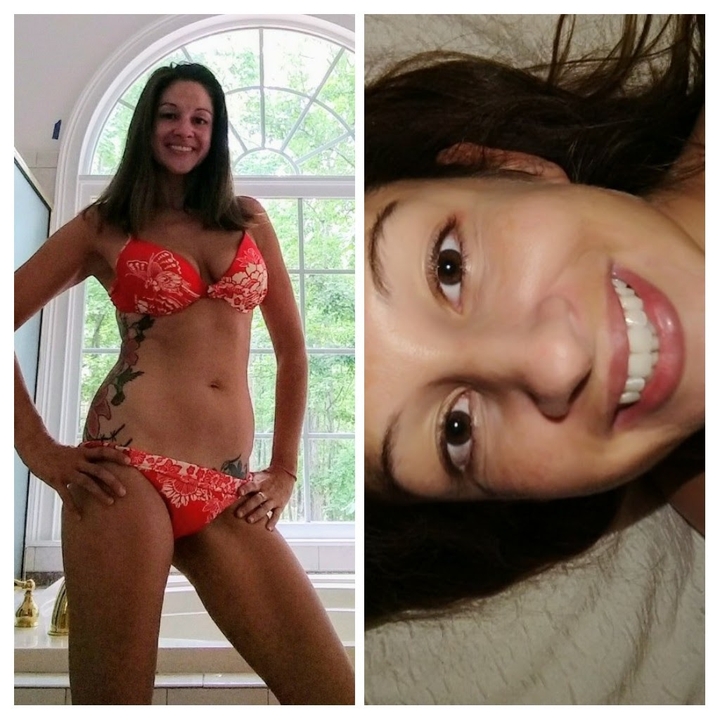 Tattoo love in a bikini!