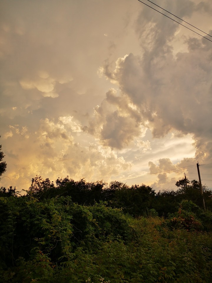 sunset clouds