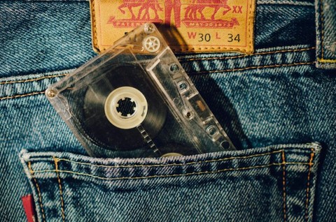 levi's and cassette