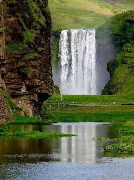 Waterfall.