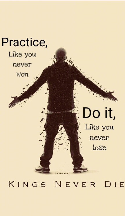 Just work hard