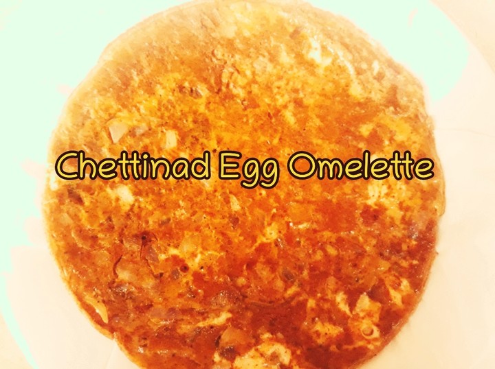 Chettinad Egg Omelette