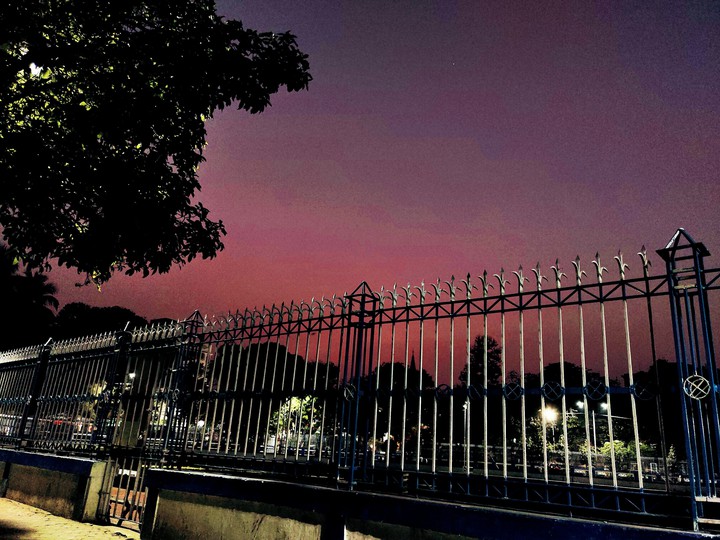 Colourful darkness