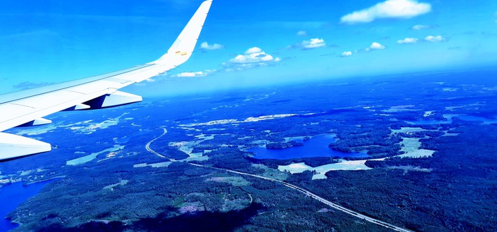 beautiful landing view