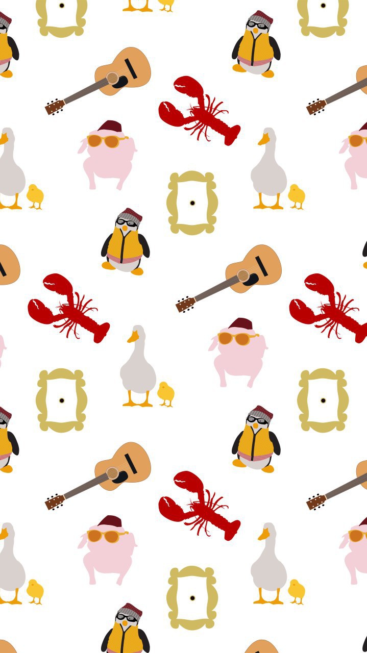friends theme pattern 3/3