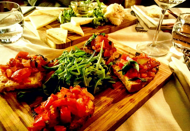 Bruschetta & Cheese
