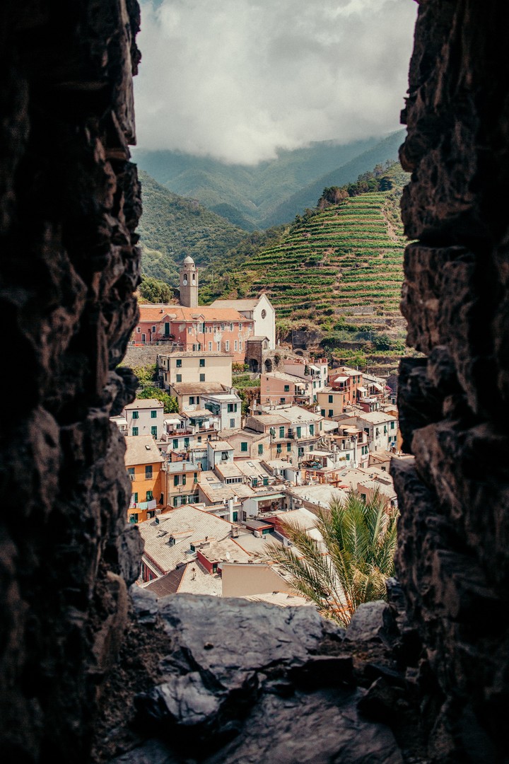 Buildings Town Vernazza