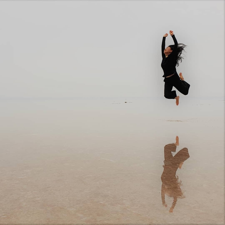 jump in  tuz lake at  turky