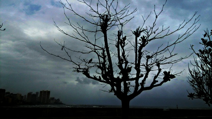 there must be light behind that dark clouds