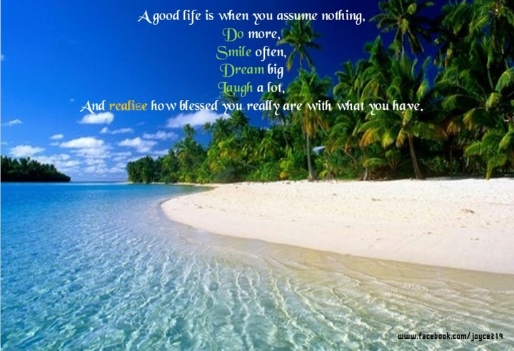 a good life