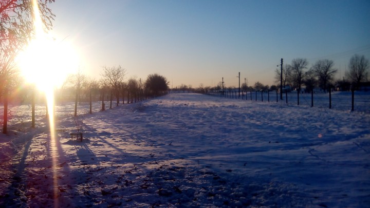 Снег