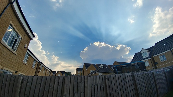 Thunderstorms building up