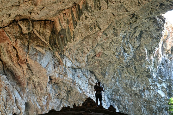 the gorge. cave.
