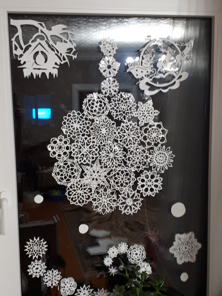 снежинки