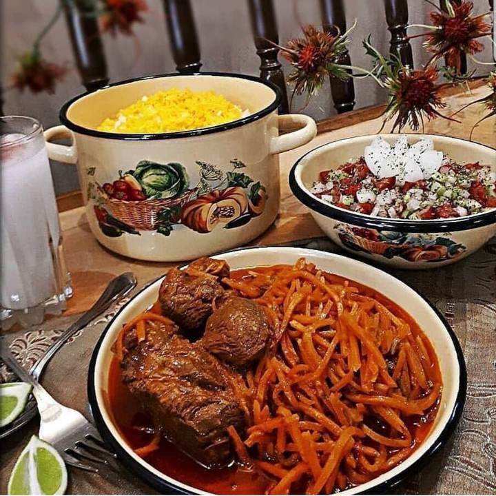 ❤ Carrot Stew ❤ Iranian Food ❤✔