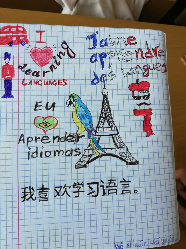 in free time drawing