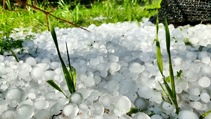 chuva granizo