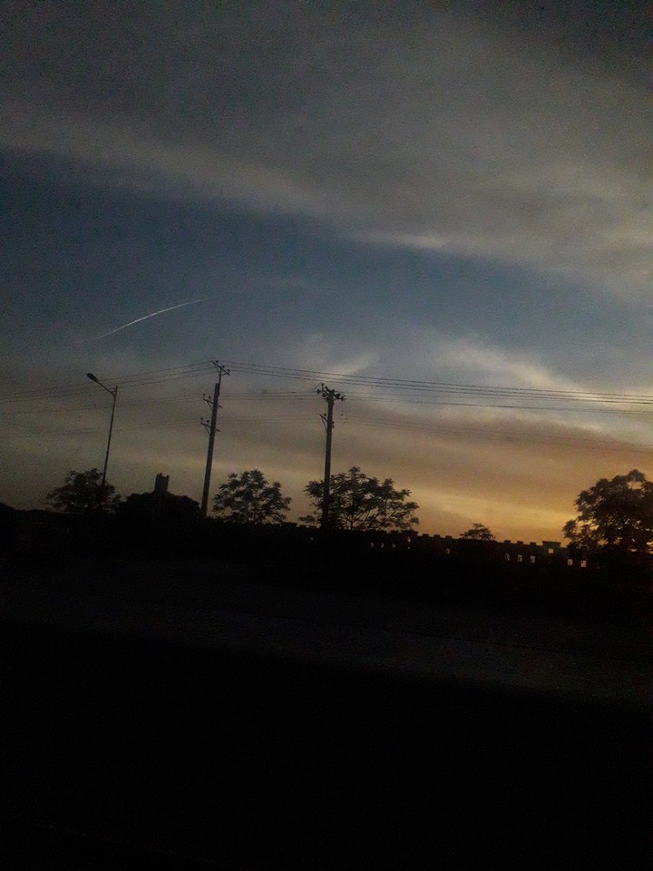sun set