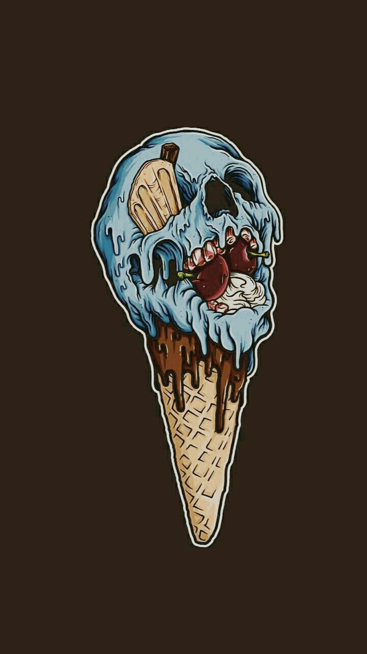 Skeleton is an ice cream