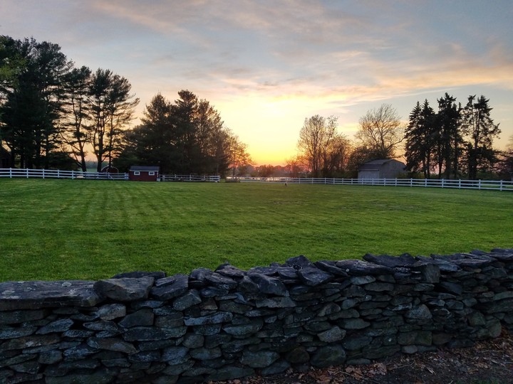 Sunset on the Farm