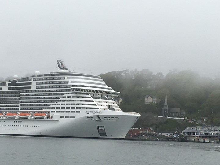 a cruise ship