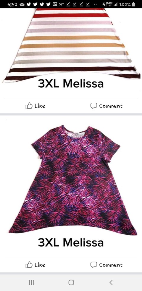 3x melissa purple