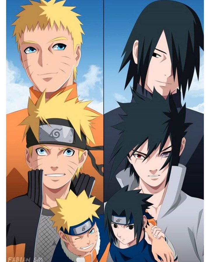 Naruto And Sasuke