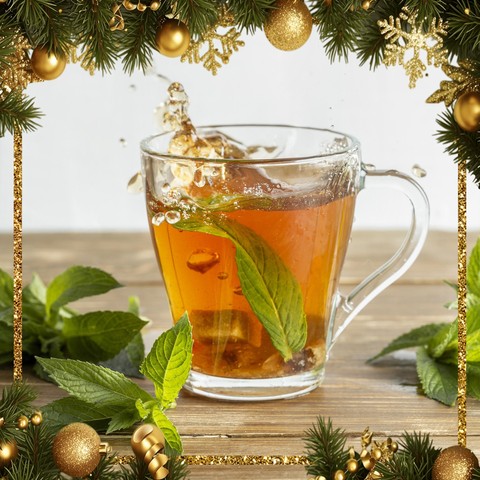 Cup of Christmas tea