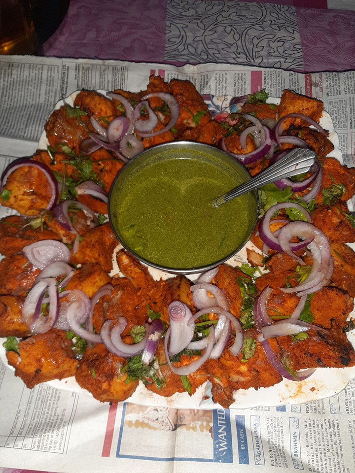 homemade tandoori