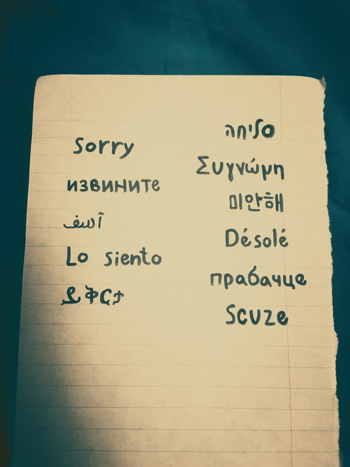 sorry